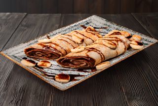 Clatite cu Nutella si banane