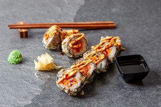Big spicy tuna tempura
