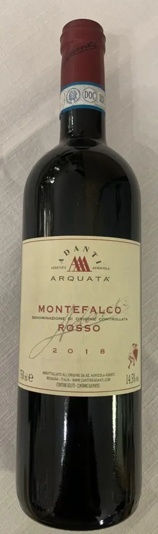 Rosso Montefalco Adanti 0,75