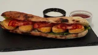 Premium sendvič Chicken nuggets