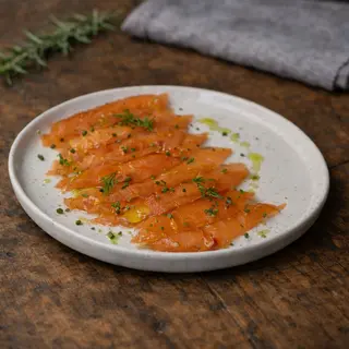 Gravlax de salmon