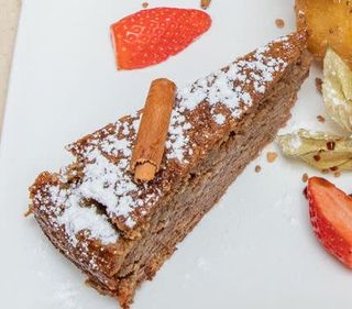 Tarta De Nueces Y Chocolate