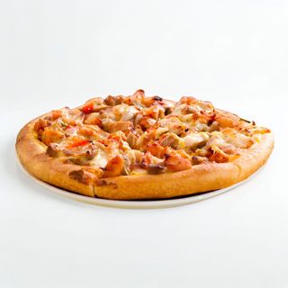 Mushroom Chicken Pizza