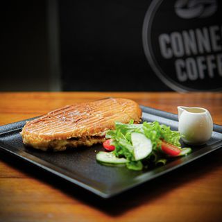 Double Cheese Beef Panini