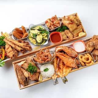 СЕТ МОРСКОЙ РАЙ ( НА 14-15 ПЕРСОН)