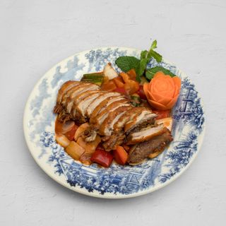 Pato Estilo Szechuan (Picante)