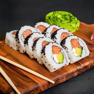 41.Philadelphia with salmon 8 peças