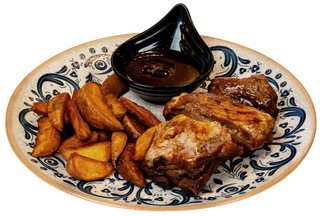 Свински ребърца с BBQ сос (450г)