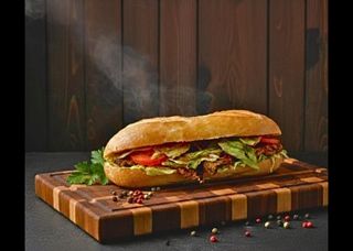 Чабата бургер със свинско 500г