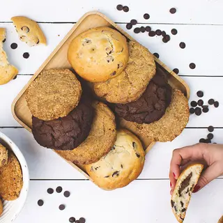  Cajita con 5 cookies 