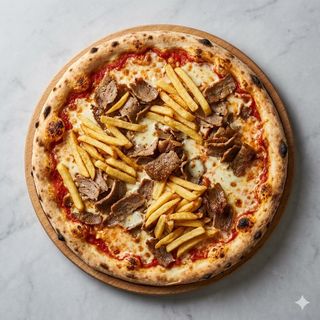 Pizza kebab: