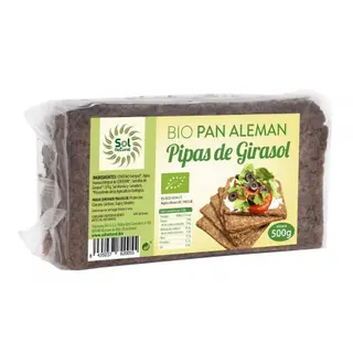 Pan Aleman Pipas De Girasol  Sol Natural...