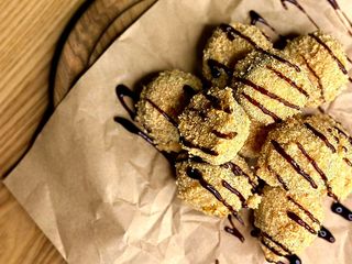 Сирний теплий рол з лососем (230g)