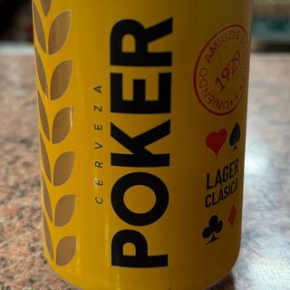 Cerveza Poker Lager 33cl 