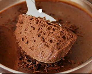 Taça de Mouse de Chocolate