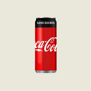 COCA ZERO CANETTE 25CL 