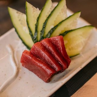 Sashimi de atún
