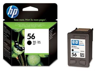 Cartucho De Tinta Hp 56 Negra - 0725184712135