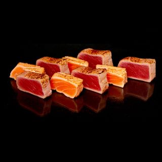 Татаки Сьомга и Тон (80г)