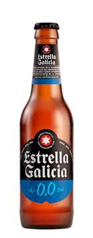 Cerveza Estrella Galicia sin alcohol (33 cl.)