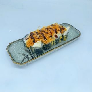 Sushi crispy salmón