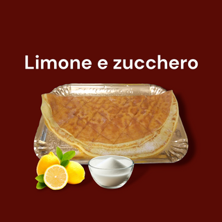 Crêpe con limone e zucchero