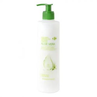 Leche Corporal Nutritiva Con Aloe Vera Carrefour 400 Ml.