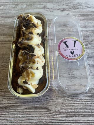 Vasito Cremoso Sabor Chocolate Blanco Y Lotus