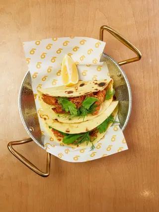 Тако с хрустящей курочкой (300г)