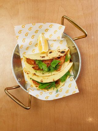 Тако с хрустящей курочкой (300г)