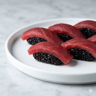 208.Nigiri black maguro