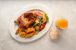 Barbecue Roast Chicken 