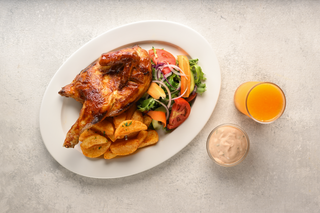 Barbecue Roast Chicken 