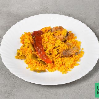 Arroz De Secreto Con Setas Silvestres (Ración)