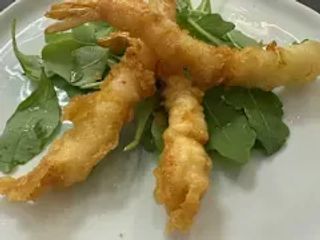 Tempura di gamberi