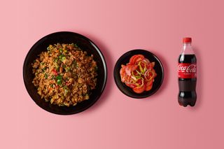 Сет Жареный Рис с Курицей