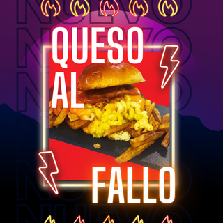 Burger De Queso Al Fallo