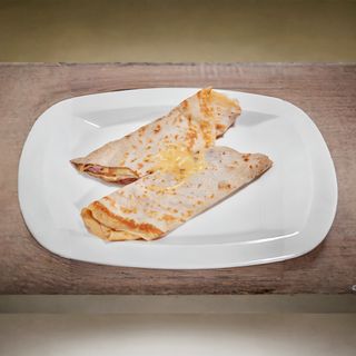 Clătite cu telemea, smântână, mărar