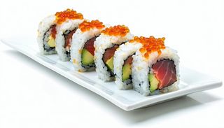 59 Rainbow roll tonno - 8 pezzi