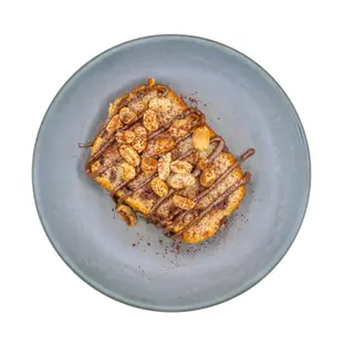 Banana plum cake