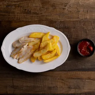 Картопля фрі з куркою (180 г)