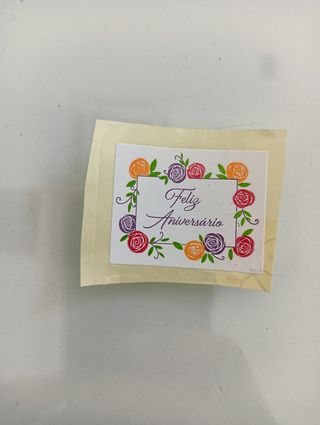 Autocolante Feliz Aniversário 1