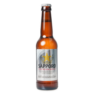 CERVEZA japonesa Sapporo botella (330ml)