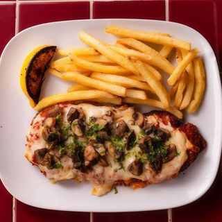 Milanesa Champi (Opción Vegana)