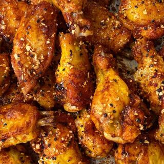 4 ALITAS FRITAS DIABLAS, (Muy picantonas).