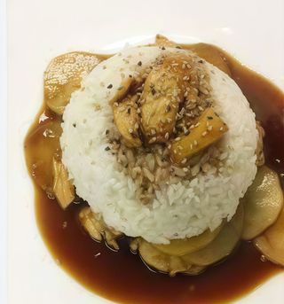 Kai fan di vitello e cipolle