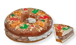 ROSCON 1/4 Kilo Mitad Nata Mitad Trufa.