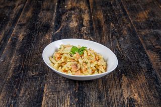 Carbonara al salmone