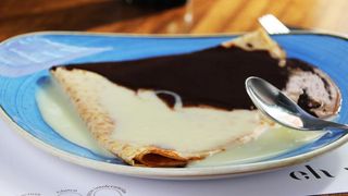 CRÊPE BLANCO Y NEGRO