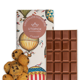 Tableta De Chocolate 38% Cacao Con Cookies 
